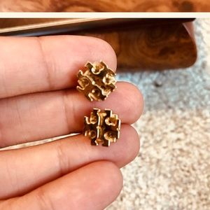 Tory Burch logo earrings SOLD